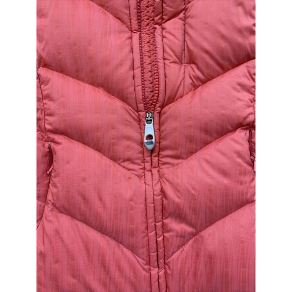 THE NORTH FACE COAT AMORE GOOSE DOWN 600 JACKET Women’s Small S/P (Red Orange) - Picture 12 of 12